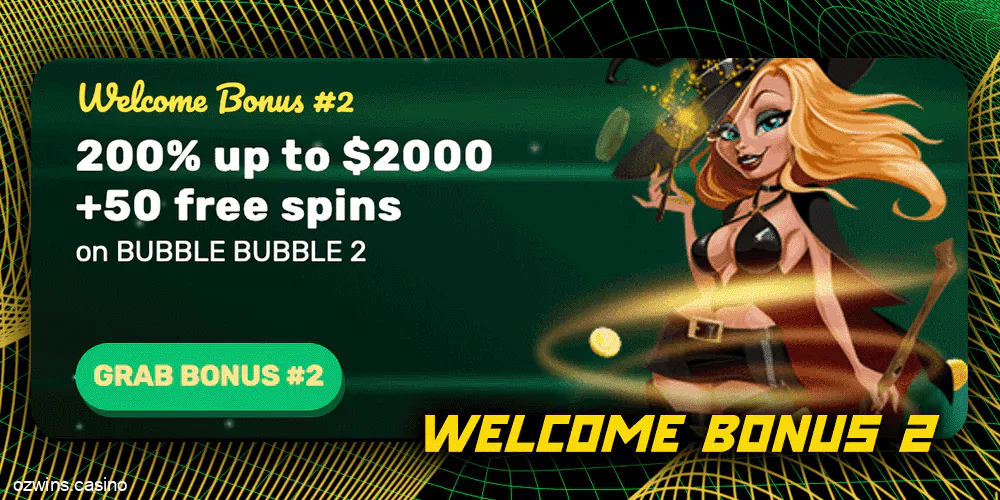 Second Ozwin Welcome Bonus